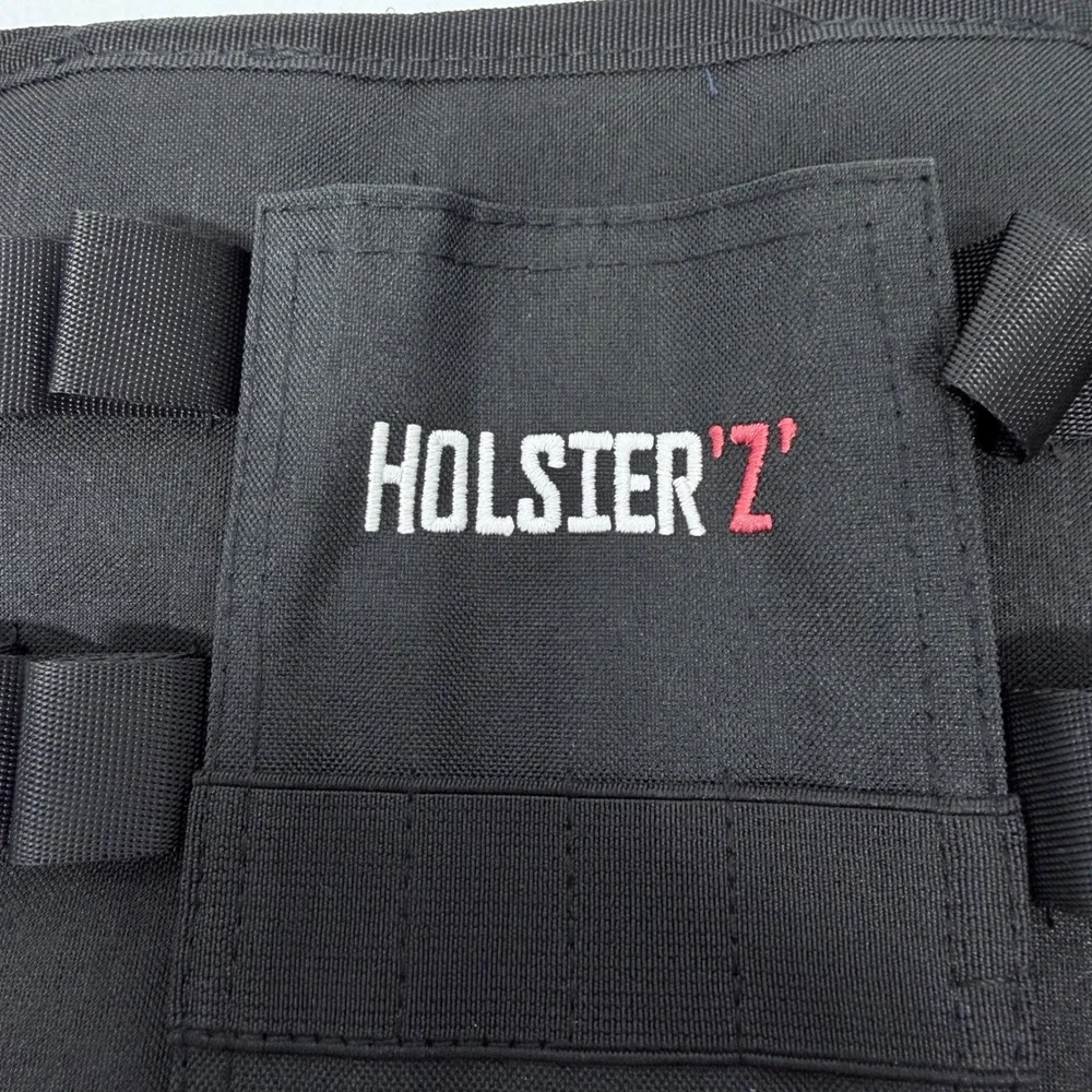 Holster'Z Tactical Drop Leg Tool Pouch Black Nylon Utility Rig with Phone Pocket